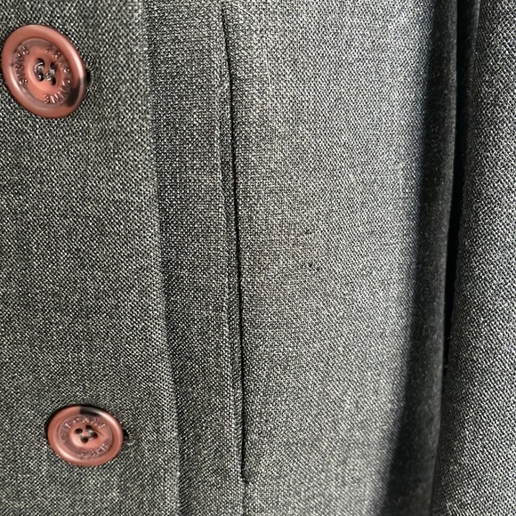 Woman’s friponne Paris jacket, blazer, double breast, gray size medium – 2 - Picture 5 of 11